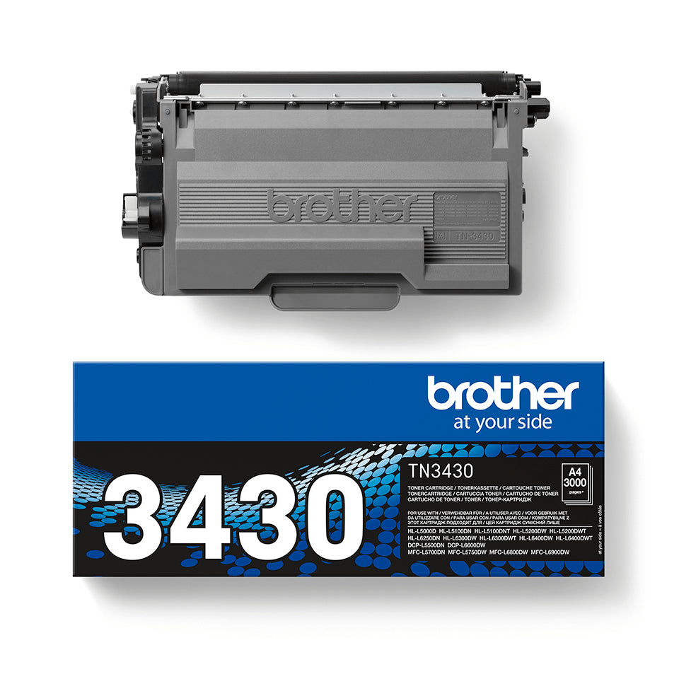 Cartouche d'encre Brother laser tn3430 - 3000 pages