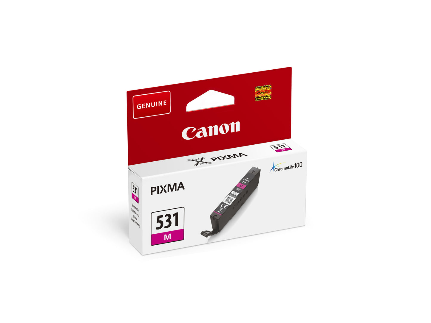 Cartouche d'encre Canon CLI-531M Magenta 475 pages