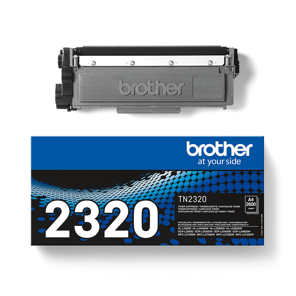Cartouche toner Brother tn-2320 - haute capacité 2600 pages