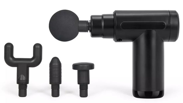 Pistolet de massage sans fil LIVOO DOS200 6 vitesses 4 embouts