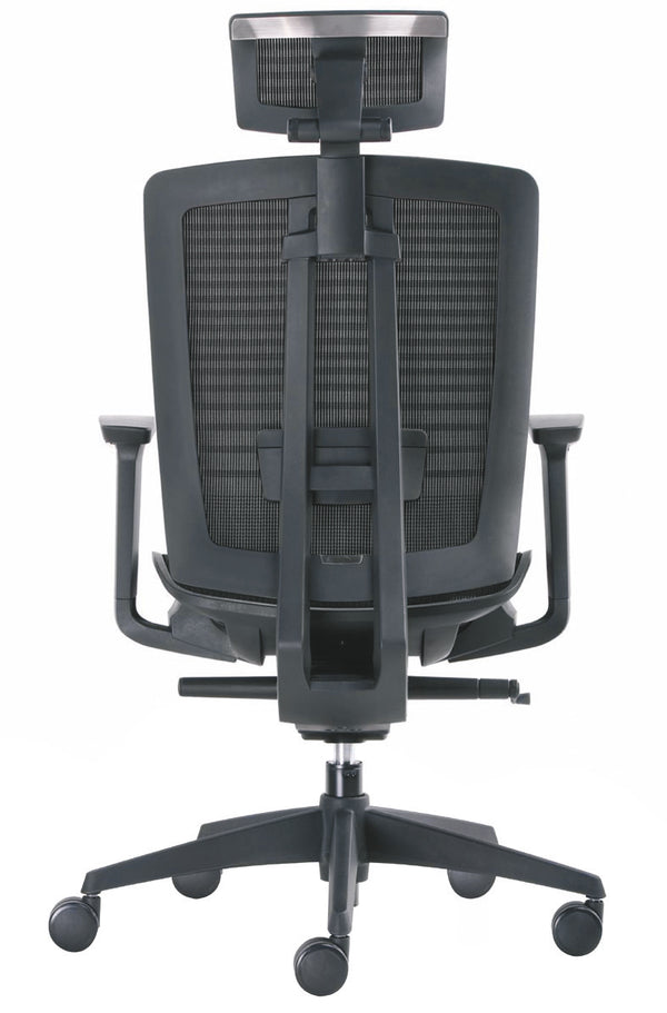 Fauteuil de direction Resille Steven Noir