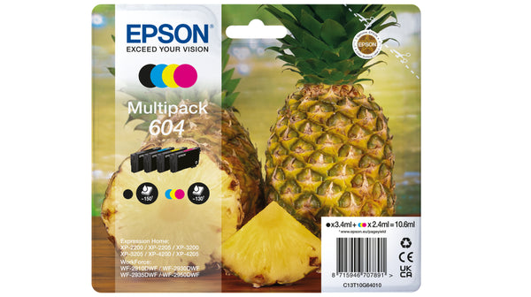 Pack cartouches d'encre ananas - rendement standard