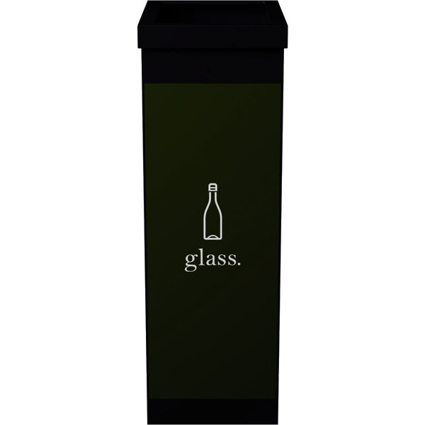 Corbeille tri selectif verre