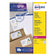 Etiquette SPECIAL pour timbres L7159-10, 63,5 x 33,9 mm-240 étiquettes