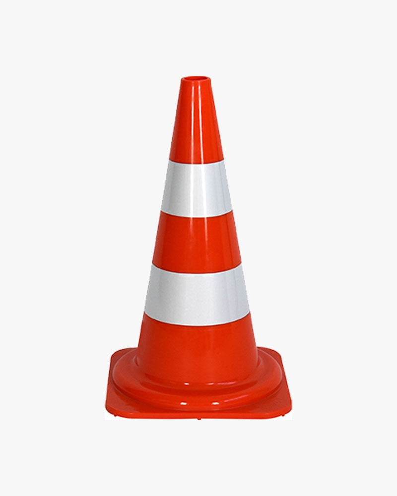 Cone de signalisation réfléchissant -49cm