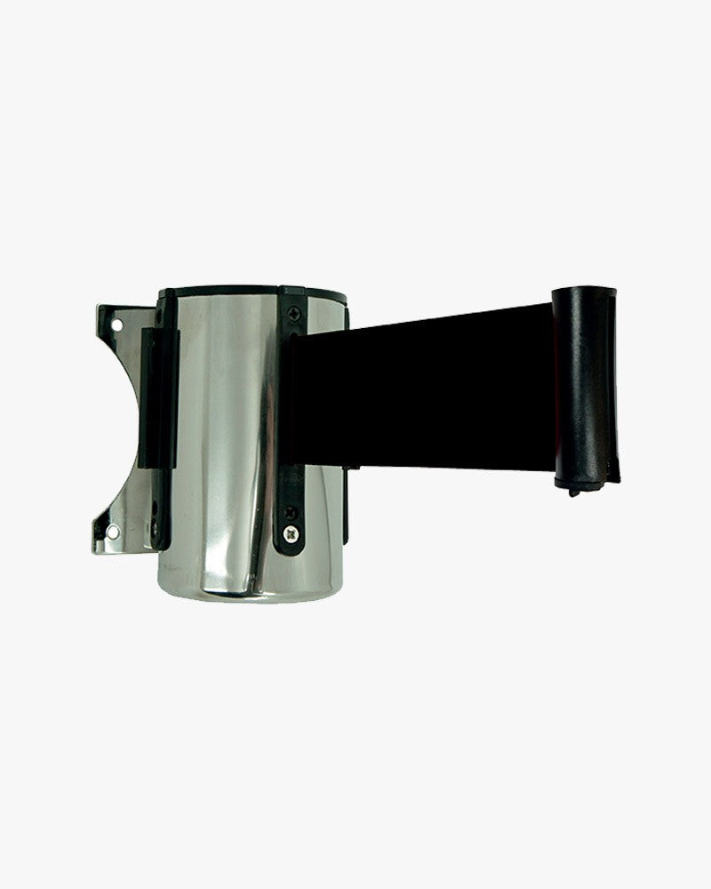 Enrouleur mural sangle 2m-noir
