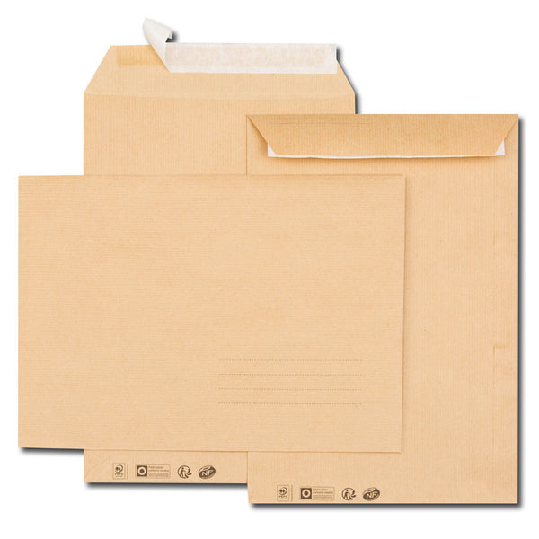 Pochettes d'expédition 162 x 229 mm, kraft brun paquet de 25