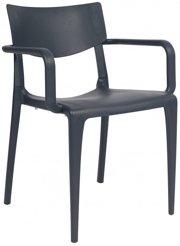 Fauteuil avec accoudoir - Color Pop -Anthracite