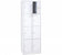 Vestiaire monobloc 2 colonnes 8 cases