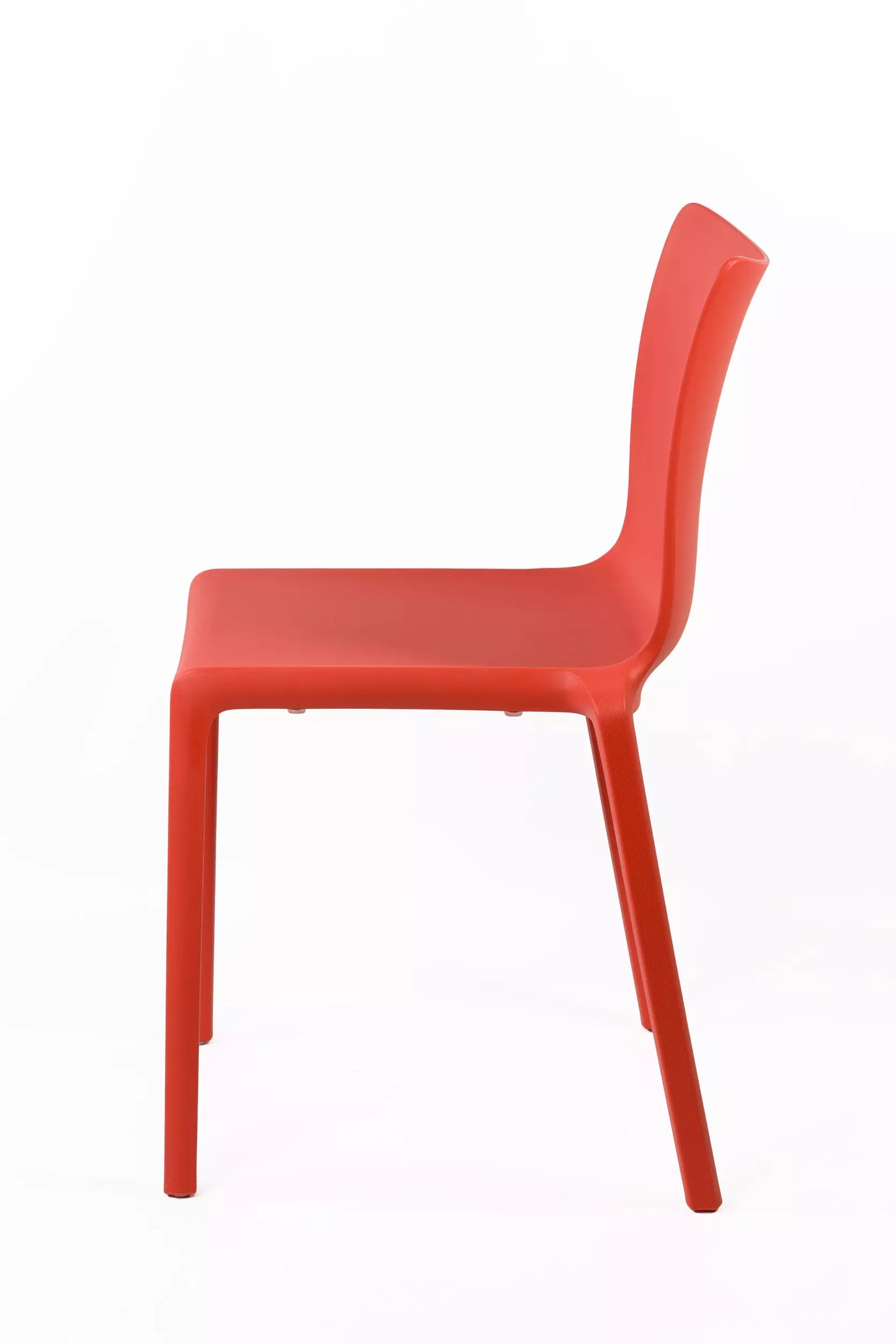 CHAISE 4 PIEDS POLYPRO BRIQUE