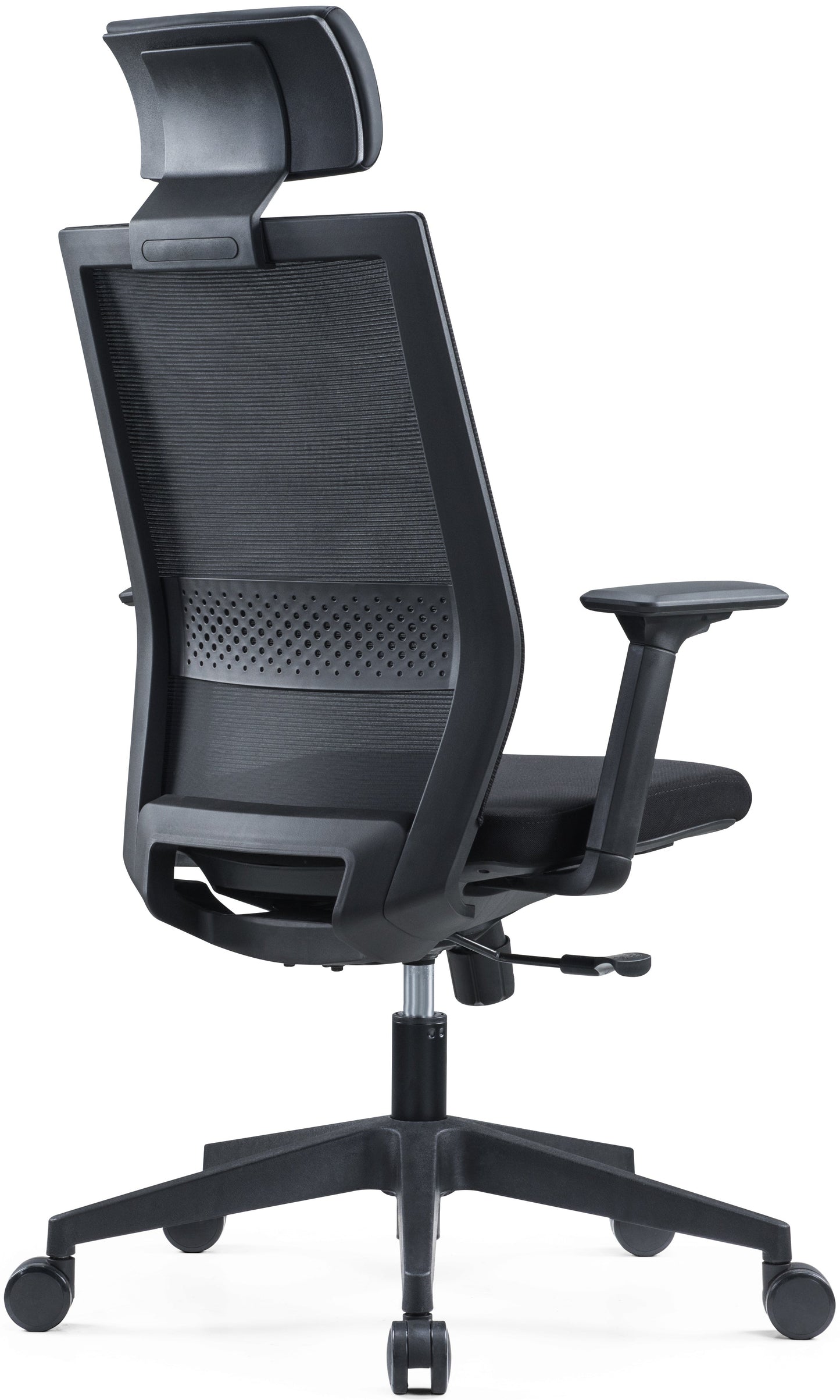 Fauteuil Ergonomique KORIGAN - Tissu et Résille Noire