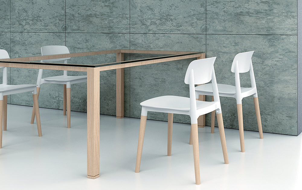 Chaise Piwi Blanche - Confort Ergonomique