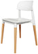 Chaise Piwi Blanche - Confort Ergonomique