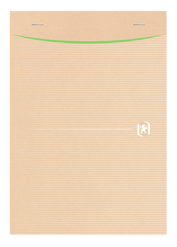 Bloc de bureau agrafé A5 papier recyclé 160pages 80g -5X5
