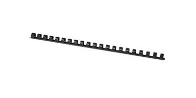 Baguette de reliure 12mm- noir-boite de 100