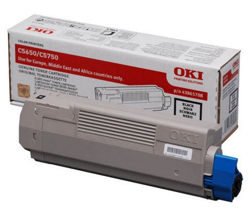 Toner oki noir c650 - rendement 8000 pages