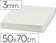 Carton mousse 50x70 cm - épaisseur 3 mm