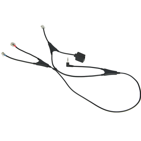 Cordon dhsg jabra link 14201-36 - contrôle à distance ehs