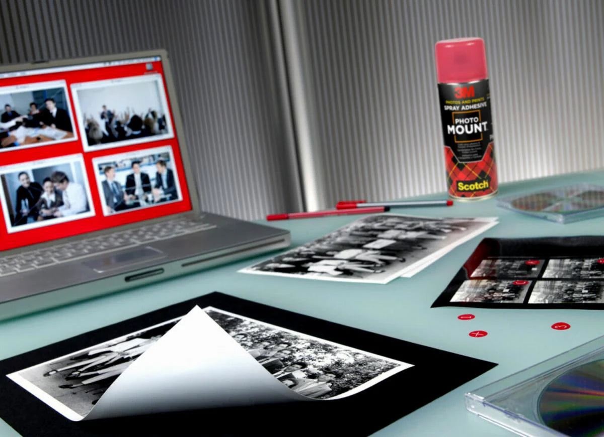 Colle en aérosol Photo Mount - 400 ml, application facile
