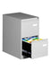 Classeur pro 2 tiroirs gris clair