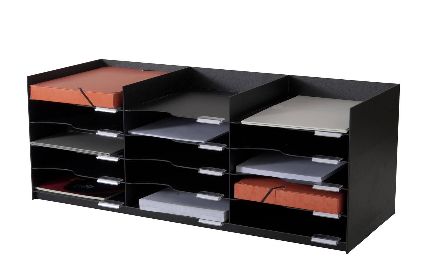 Bloc de classement 15 cases-noir