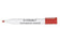 Marqueur ogive tableau blanc rouge