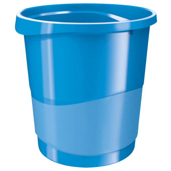Corbeille papier 14l vivida -bleu