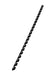Baguette de reliure 6mm-noir -boite de 100