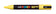 Marqueur posca pc5m jaune
