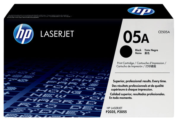 Cartouche toner HP ce505a - rendement 2300 pages