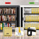 Kit de classement Novaclass - 50 chemises jaunes + système télescopique de maintien noir