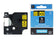 Ruban pour Dymo D1-12mm- noir-fond jaune