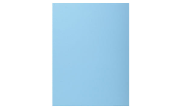Chemise 1 rabat lateral 160g bleu -paquet de 100
