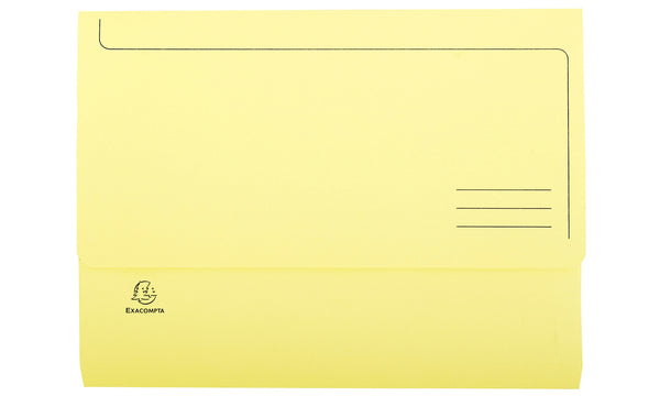 Chemise a poche pastel jaun p/50