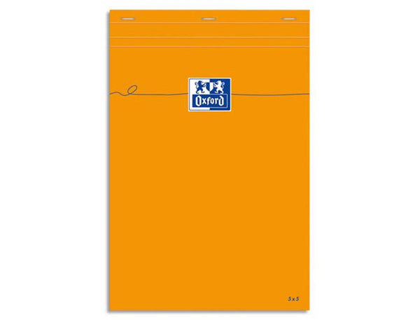 Bloc oxford orange 210X315 160pages Perforés -seyes