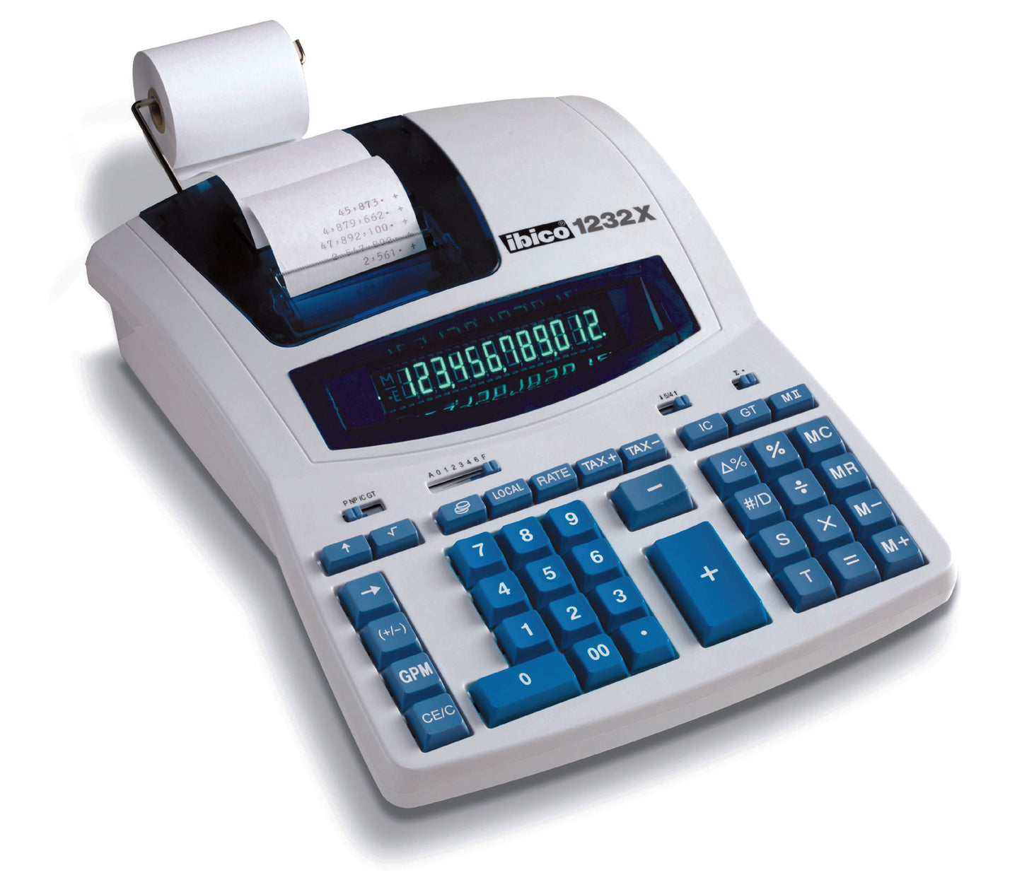 Calculatrice imprimante professionnelle 1232x ibico