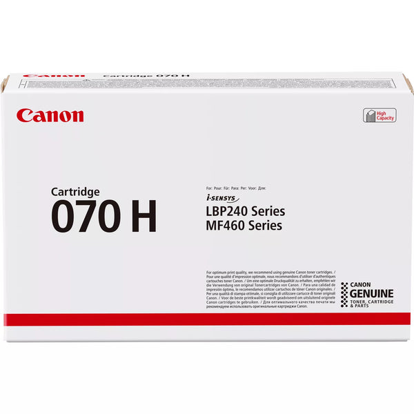 Cartouche toner Canon 070bk - rendement 10 200 pages
