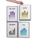 Cadre affichage a4 ps coloris alu