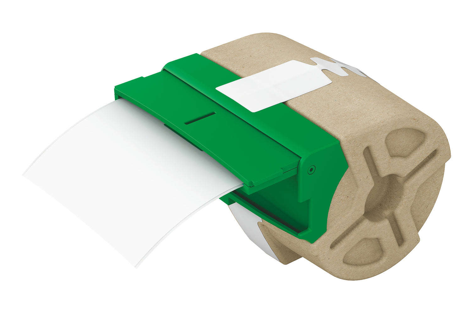 Etiquette adhésive plastique 88mm blanc pour etiqueteuse Icon