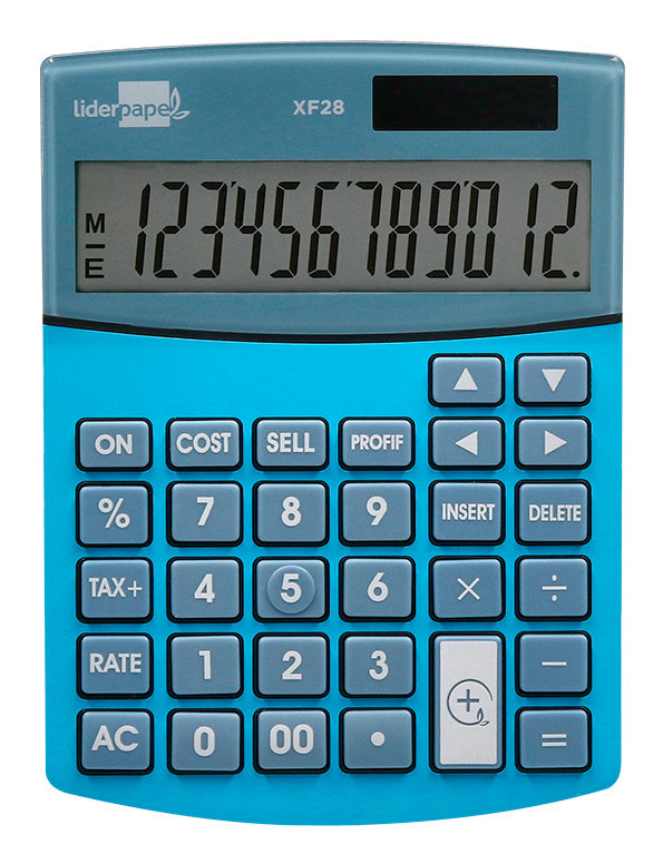 Calculatrice bureau 12chiffres écran 2 lignes-spéciale commerces