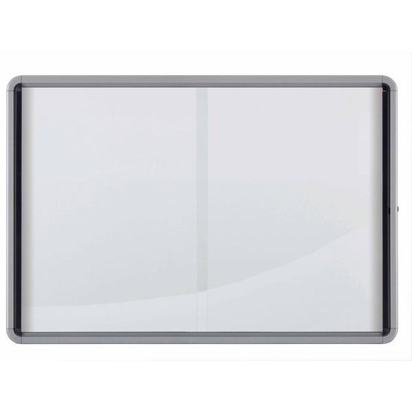 Vitrine d'affichage porte coulissante 27 feuilles A4 - pour l'intérieur