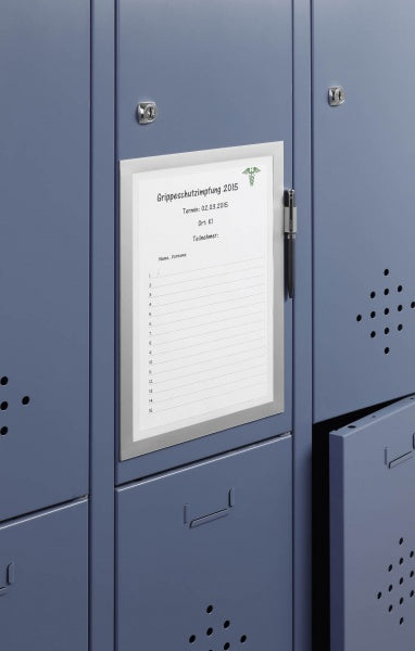 Porte-Aff.Duraframe Note Adh.Argt