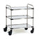 Chariot inox 3 plateaux - Dimensions 1000x500 mm