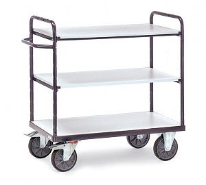 Chariot de transport 3 plateaux - Charge 500 kg