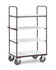 Chariot de transport ESD - 4 Plateaux, Charge 600 kg