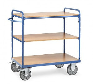 Chariot 3 Plateaux - Charge 600 kg, 1200x800 mm
