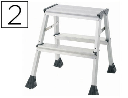 Marchepied pliant professionnel - Aluminium robuste