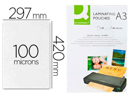 Pochette a3 100 microns p/100