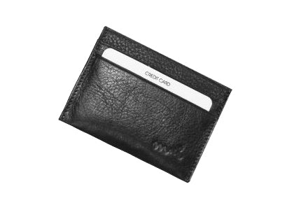 Protege CB protection RFID 2poches cuir noir