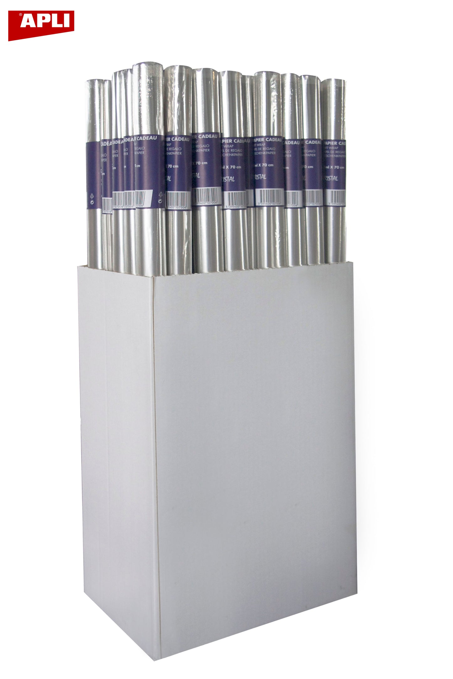 Rouleau papier cristal fleuriste transparent - 0,70x10m